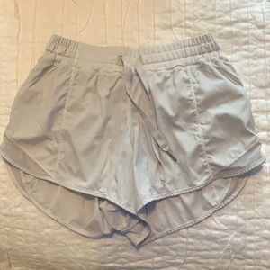 Lululemon light gray shorts size 6